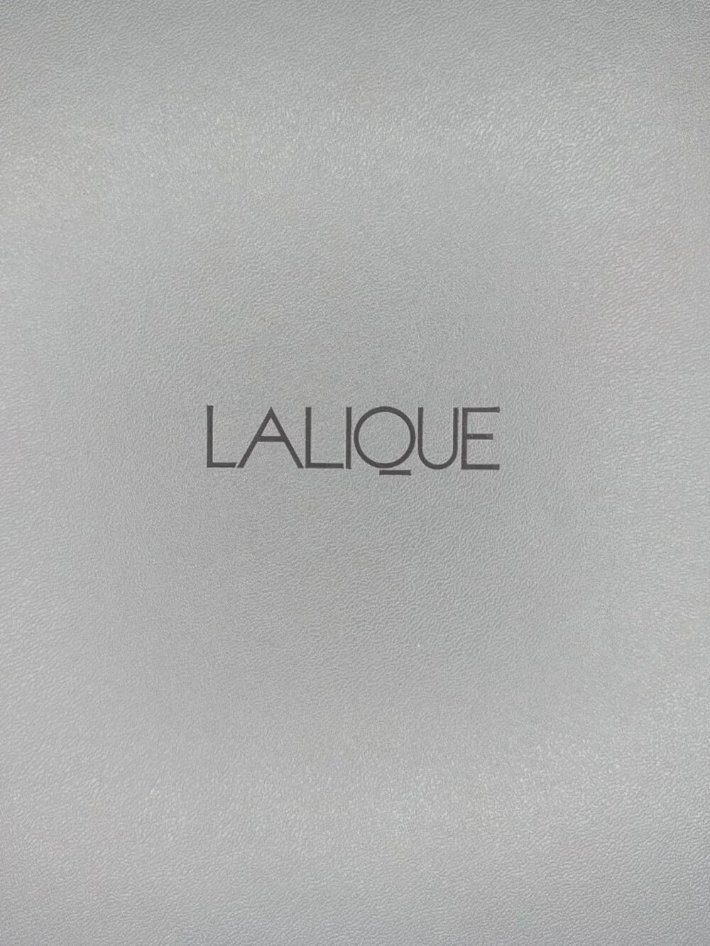 Vintage Lalique Crystal Martinets Vase with Box